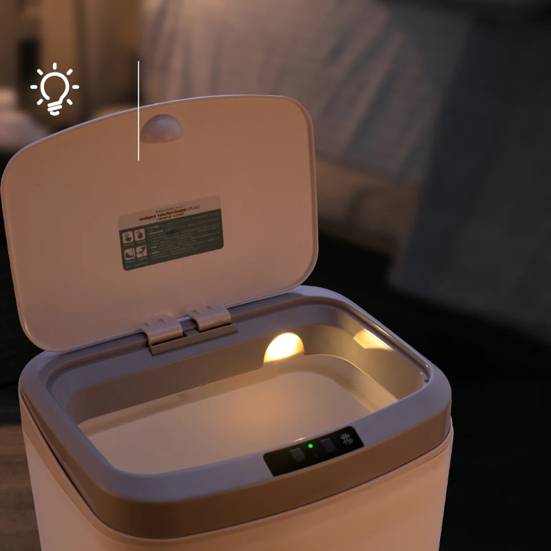 16l multi-mode intelligent sensing automatic sensor kitchen garbage bin non-contact garbage bin intelligent garbage bin