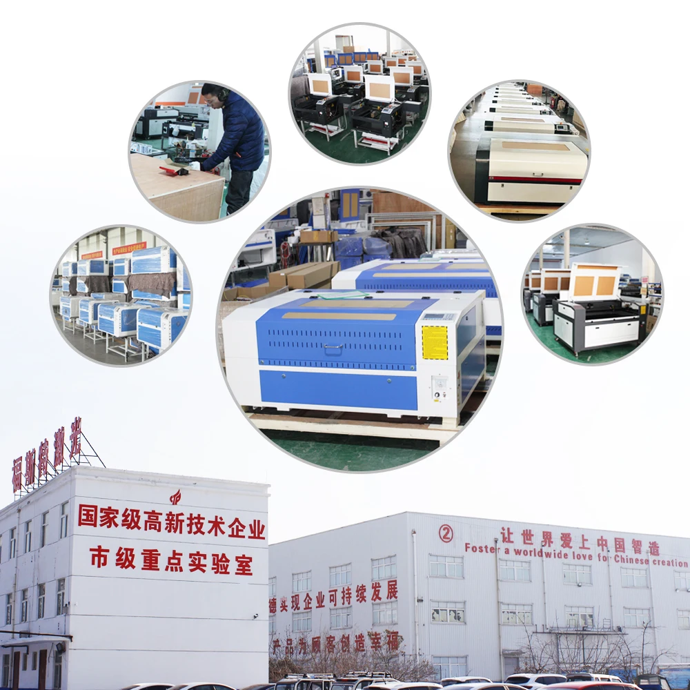 Foster Laser Engraving 50W 60W 80W 100W 150W Cutting Machine Co2 glass laser Paper Acrylic Wood