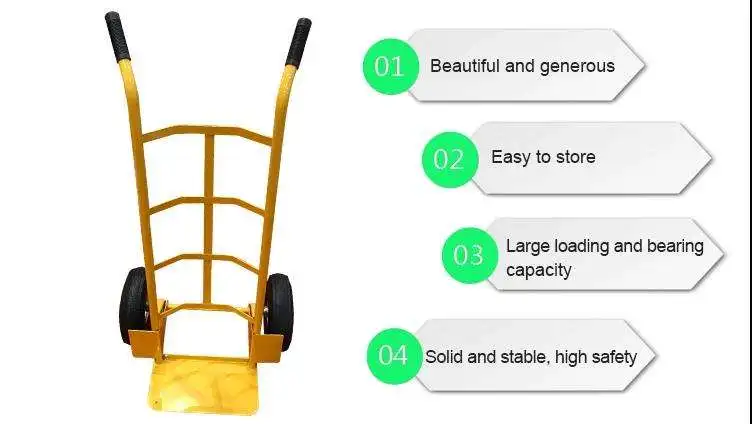 trolley hand construction industrial heavy duty hand cart two wheels sack truck heavy hand trolley