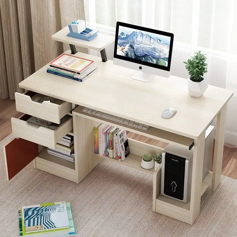 student study office desk furniture space saving wooden desk top modern cheap home executive office desk for computer