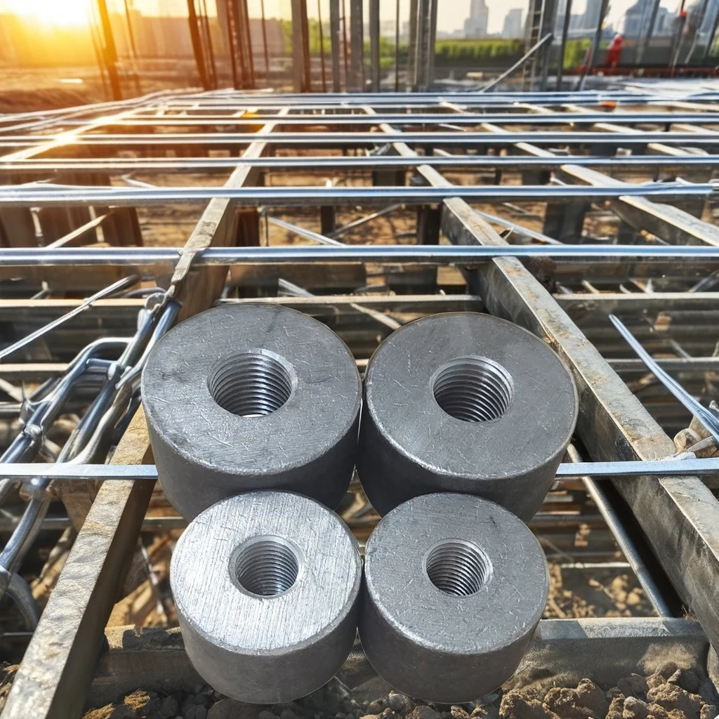 High Quality Iron Steel Anchor Plate Coupler Nut Certified for High-Rise Building and Metal Construction Materials