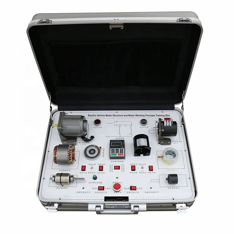 Electric Vehicle Motor Structure and Motor Working Principle Training Box School Teaching Equipment