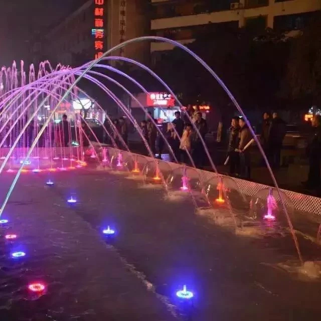 Water Features Led Jumping Jet Laminar Flow Fountains