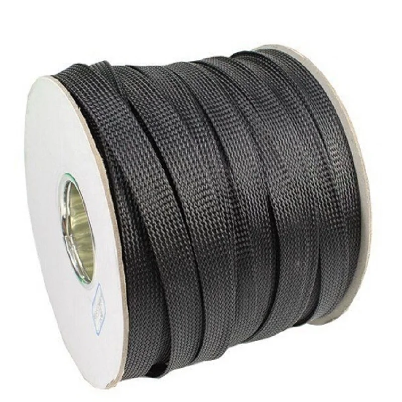 ID.2~76mm PET Material Expandable Braided Cable Sleeve