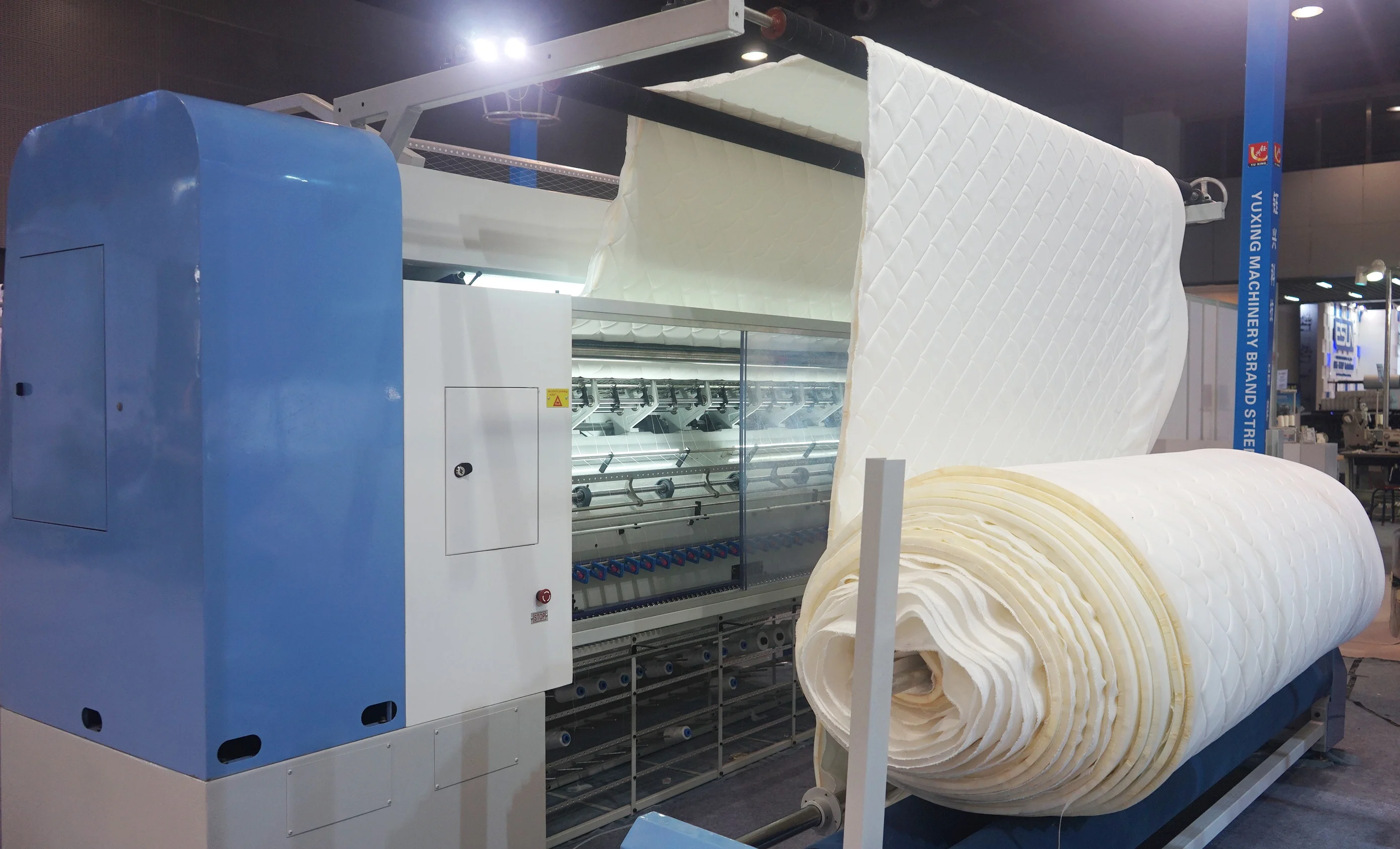 Yuxing mattress making equipment, industrial multi needle quilting machine price