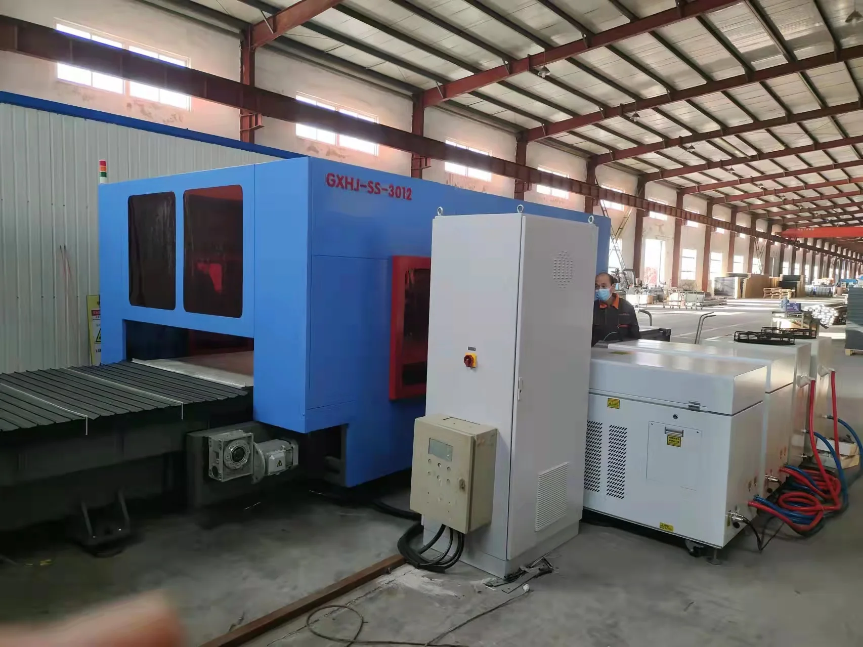 Qingdao Xiang Star   Double Head  Solar Panel Laser Welding Machine  Factory Manufacture