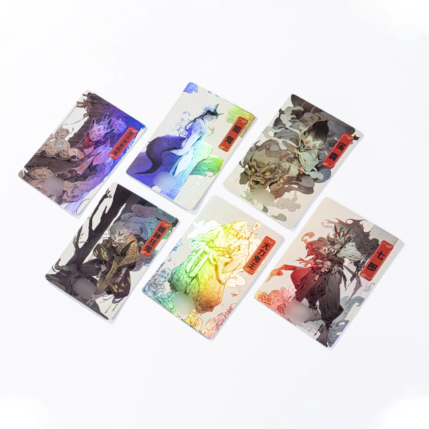 wholesale custom Printed Logo cartoon Trading Card holographic game Cards