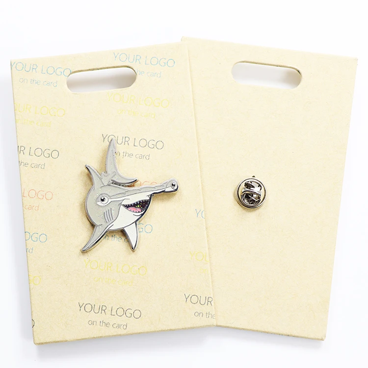 High quality personalize supplier custom cute anime trendy glitter enamel pin with a backing card