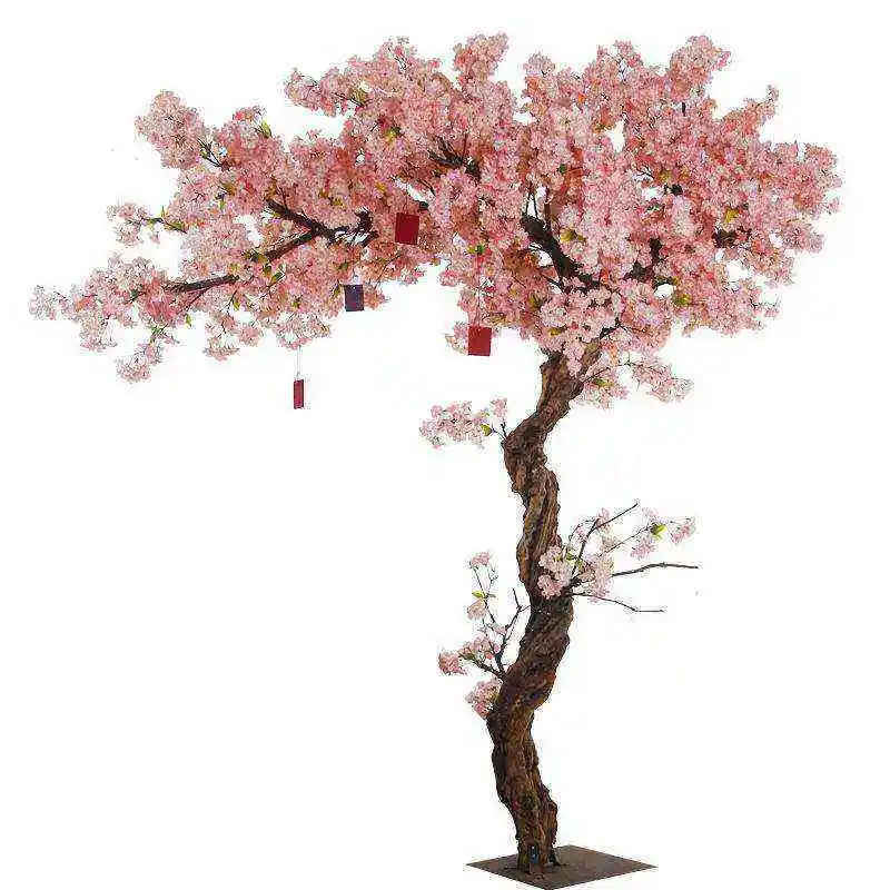 Handmade Pink Tree Indoor Outdoor Home Office Party Wedding Artificial Cherry Blossom Trees