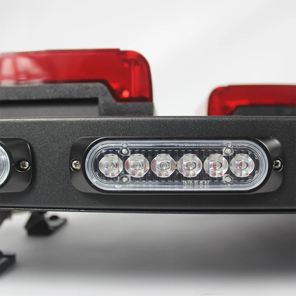 HAIBANG Ambulance Emergency Vehicle Revolving Warning LED Strobe V Shape Lightbar With Siren and Speaker