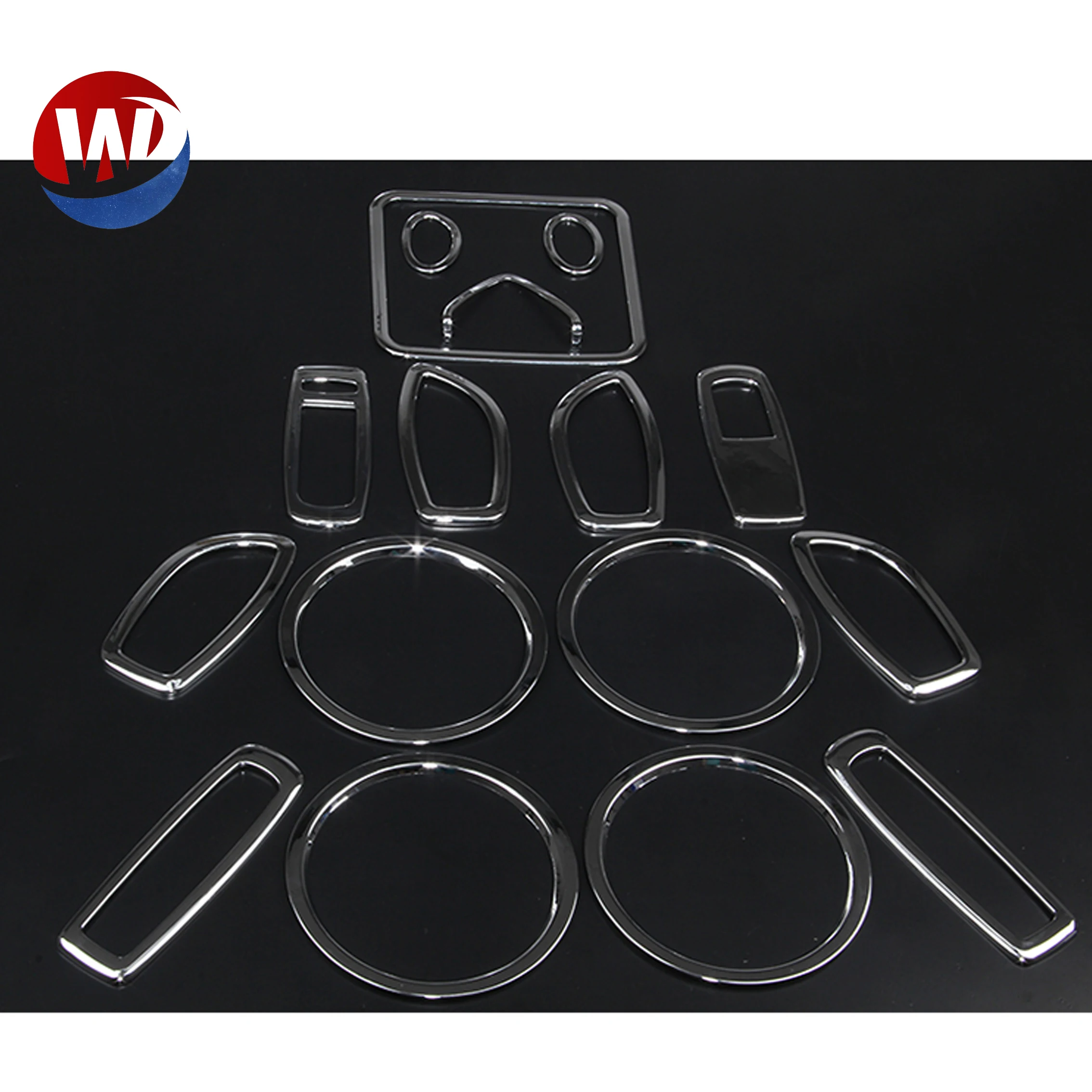 Полная комплектация салона автомобиля для Renault Koleos 2009-2014, Боковая Крышка вентиляционного отверстия, украшение звука, рамка для лампы для чтения