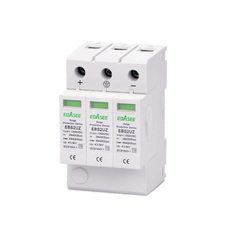  20KA-40ka 3P DC 1000V стабилизатор напряжения защитное устройство для защиты от перенапряжения spd 40ka солнечной