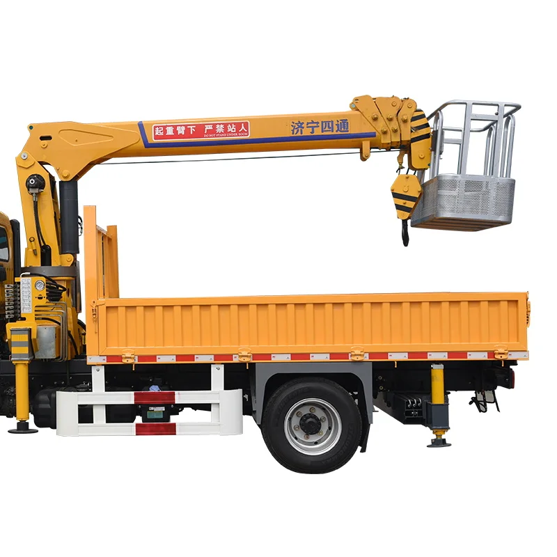 china crane manipulator hydraulic telescopic boom truck mounted crane truck with crane for truck