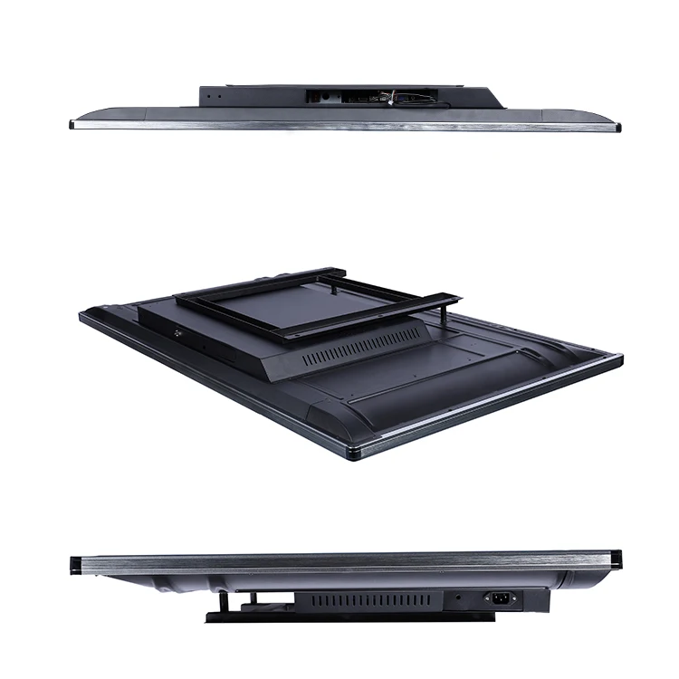 factory price 65inch large size wall mounted touch screen computer all in one PC/TV  for meeting room