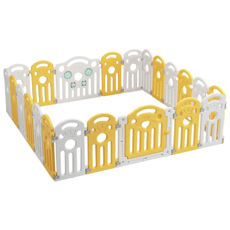 Wholesale Custom Eco Friendly Baby Indoor Play Pen Park Foldable Plastic Kids Playpen For Baby Children