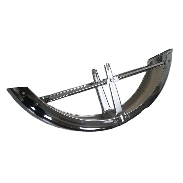 Front electroplated iron fender Factory Wholesale Motorcycle Mudguard Fenders Mud Flap for Motorcycle Accessories