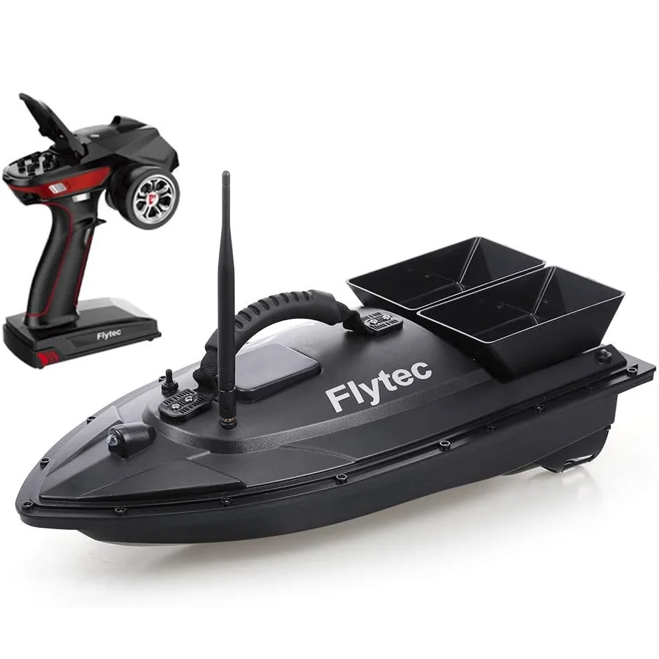 Flytec Pro V500 RC Cheap Fishing Boat Propeller With Motor 500 Meters Fishing Plastic Boat Single Handheld Remote Controller