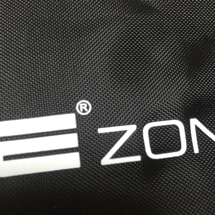 Wholesale Custom Polyester Black Silicone Makeup Tool Pencil Zipper Pouch Portable Travel Toiletry Cosmetic Canvas Zipper Bag