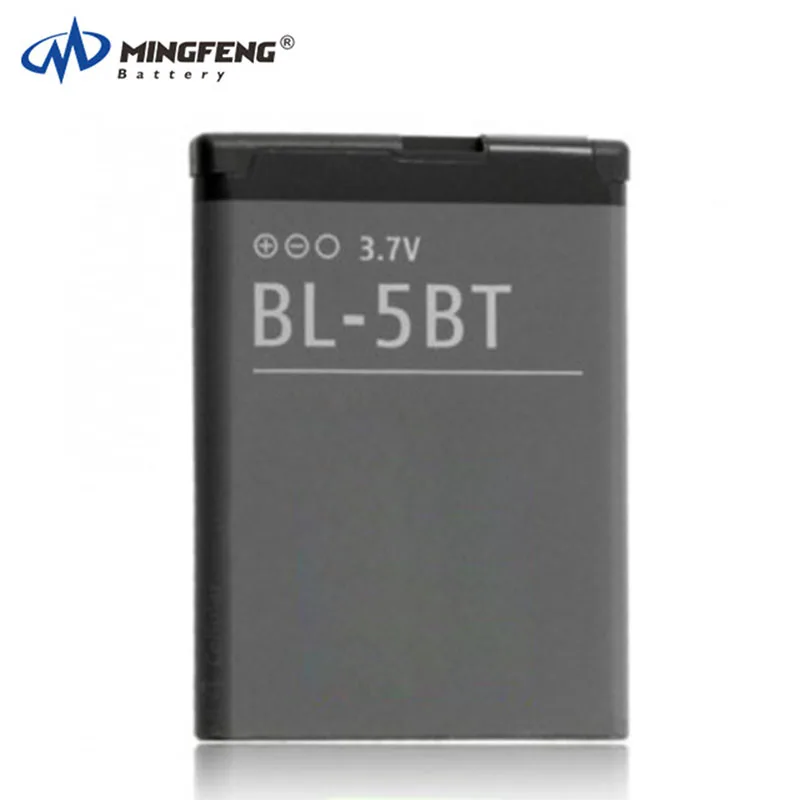  3 7 v 870 мА/ч Bl-5bt аккумуляторная батарея для Nokia Bl5bt N75 N76 2600 2605 2760