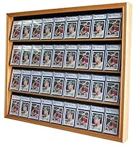 
custom baseball card display case single graded baseball card display case baseball card display case wall mount 