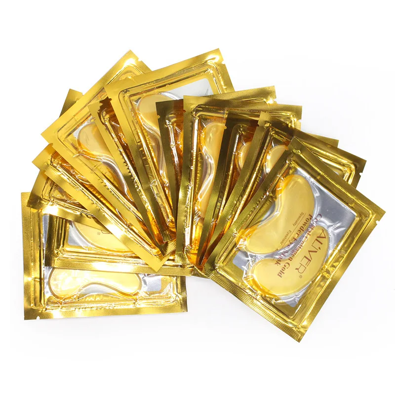 
Crystal Collagen Under Eye Mask Gold Gel Collagen Eye Pad Moisturizing Reducing Dark Circles & Puffy Eyes 