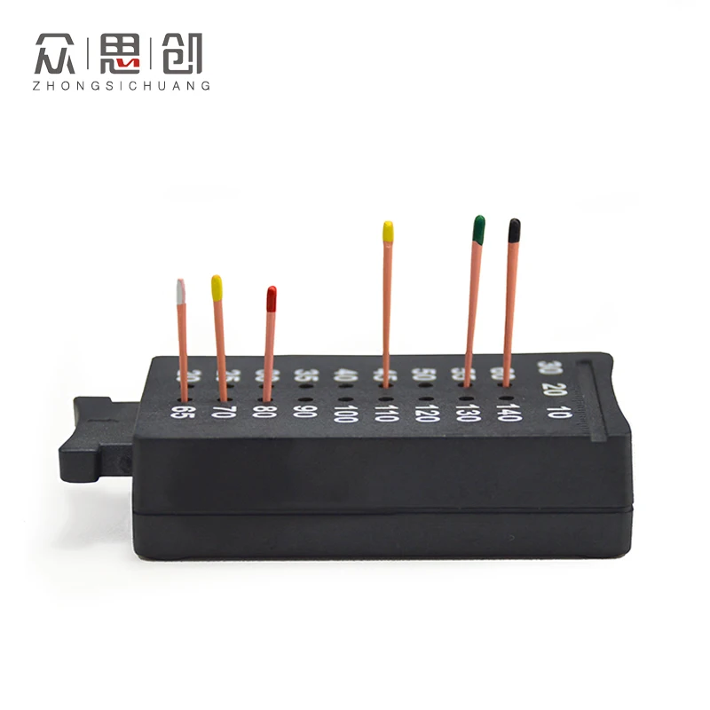 gutta percha points shaping tip cutter (ceramic knife)measure the size of gotta percha points