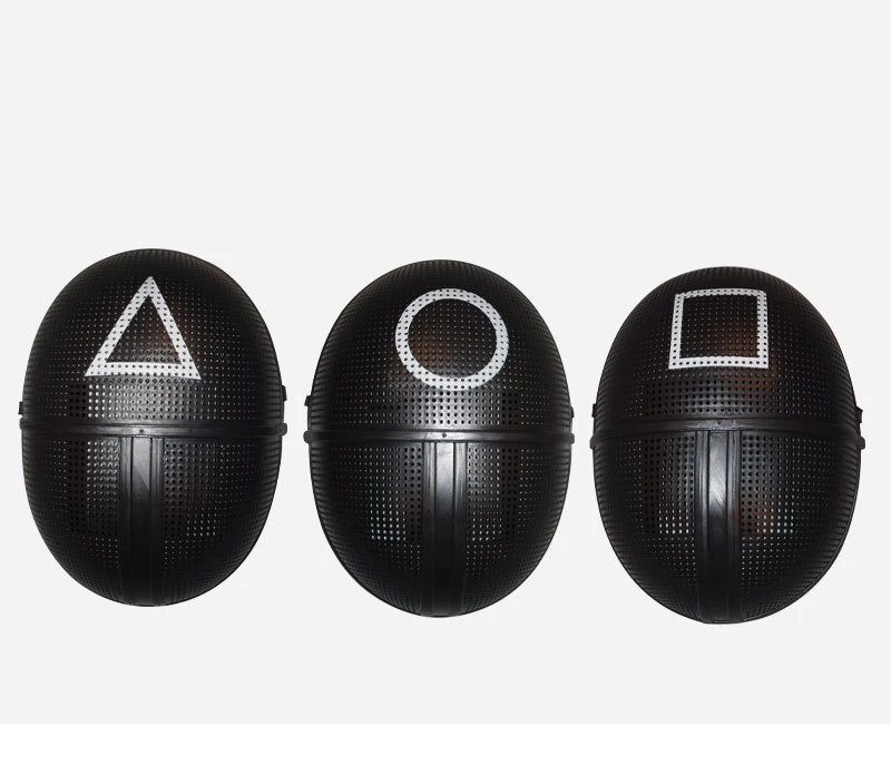 RS373 Halloween Face Squid Mask Cosplay Masquerade Decoration Mask Korean Movie Cos Props Mask