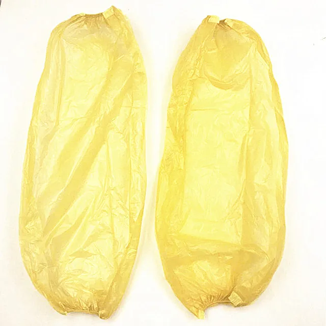 Фабричного производства пластиковый одноразовый обувной чехол с следующими материалами: PE рукав протектор Водонепроницаемый рукав