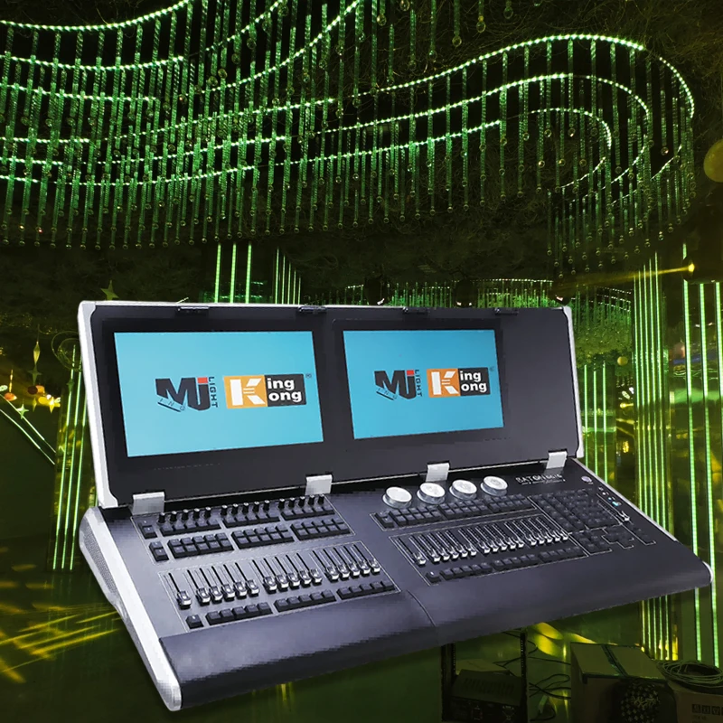 Консоль освещения KINGKONG Dual Touch Dmx световой контроллер от производителя сценического оборудования для движущегося света