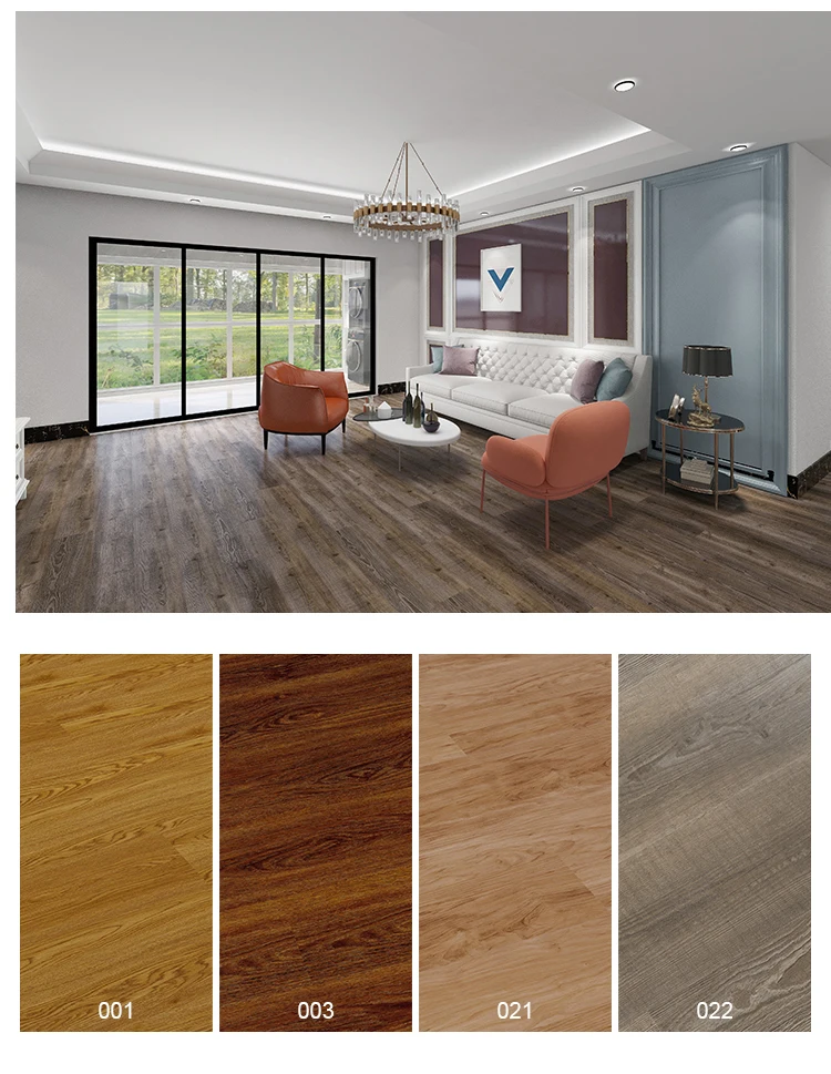 China Factory Unilin Valinge Click Wooden Color  Flooring Plank   Laminate Flooring Spc EVA  IXPE PVC Rigid Vinyl  Floor Tiles