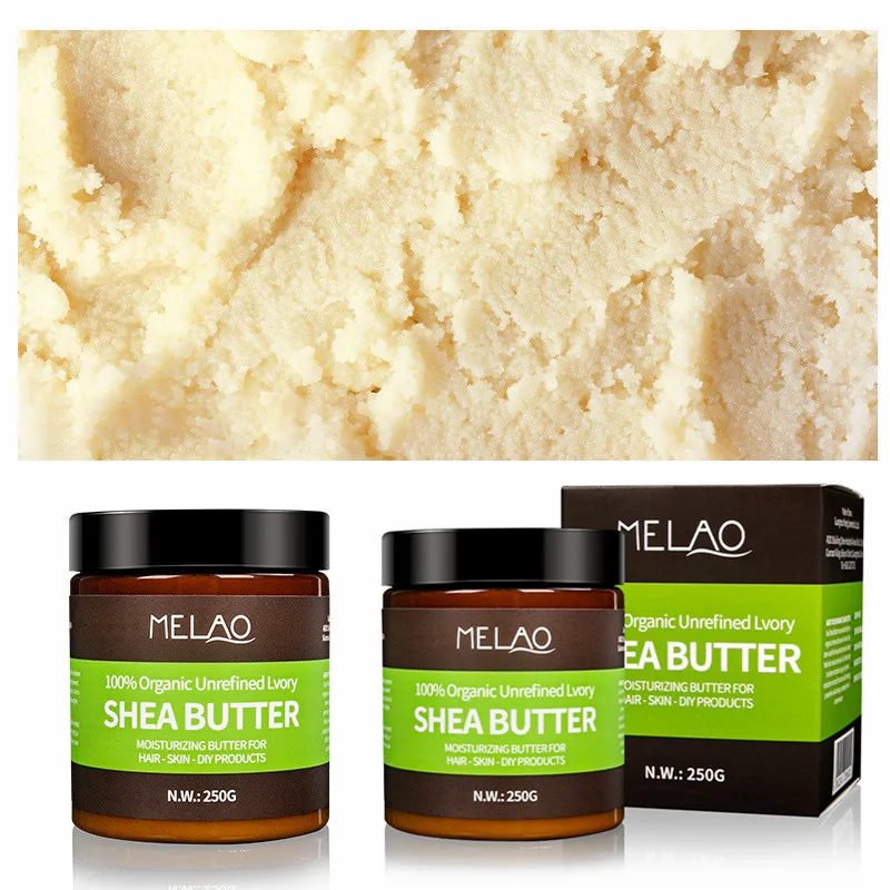 Chinese Wholesale Manufacturer Oil Extractor Stick Skin & Hair Care Bulk Organic Shea Butter 250g