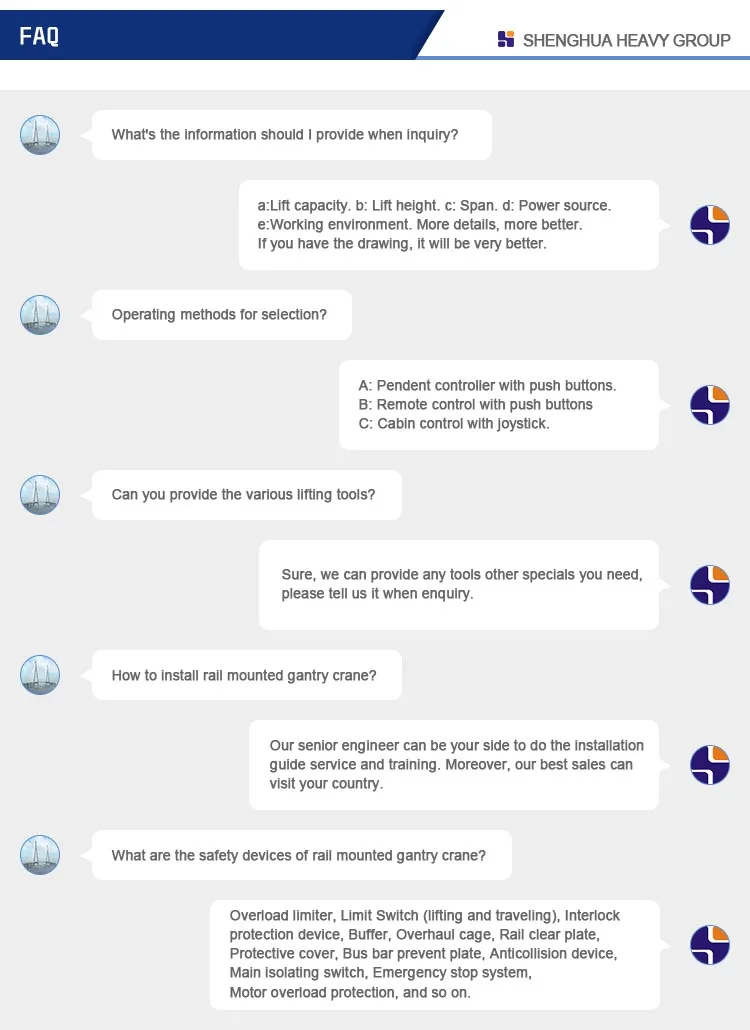 Gantry Crane 20 Ton gantry crane manufacturer container gantry crane price
