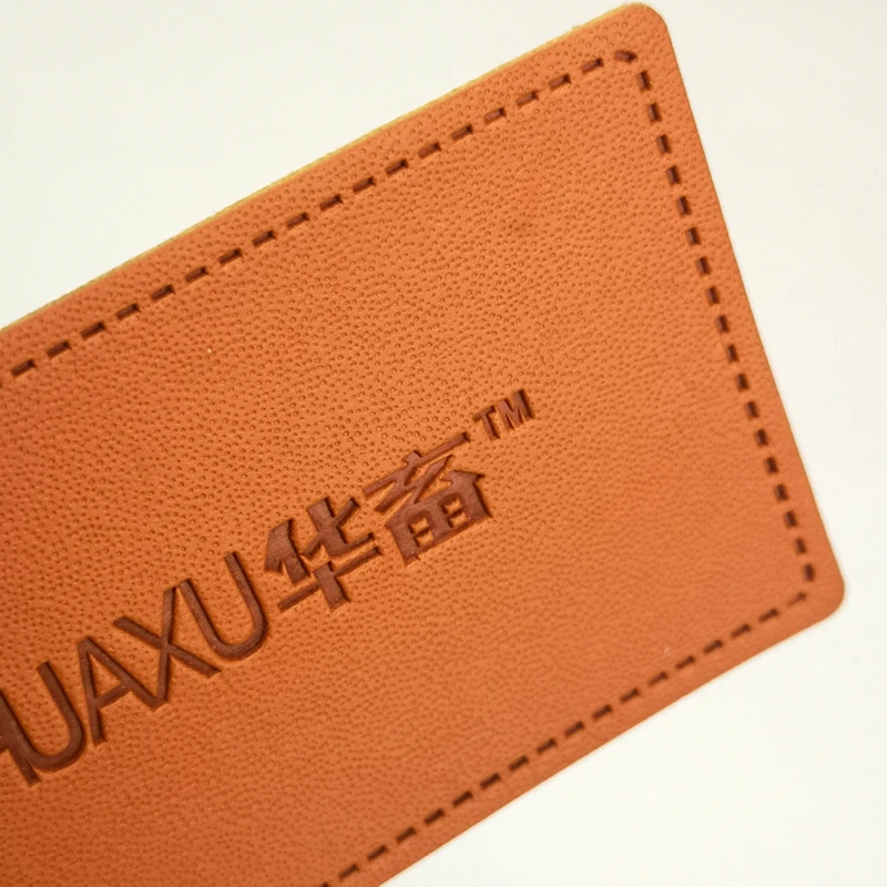 2024 Hot Selling Custom Logo Colorful Embossed 3D Leather Label Patches For Jeans/clothing