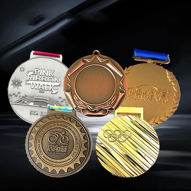 zhongshan Manufacturer custom high quality metal 3D marathon sport medal