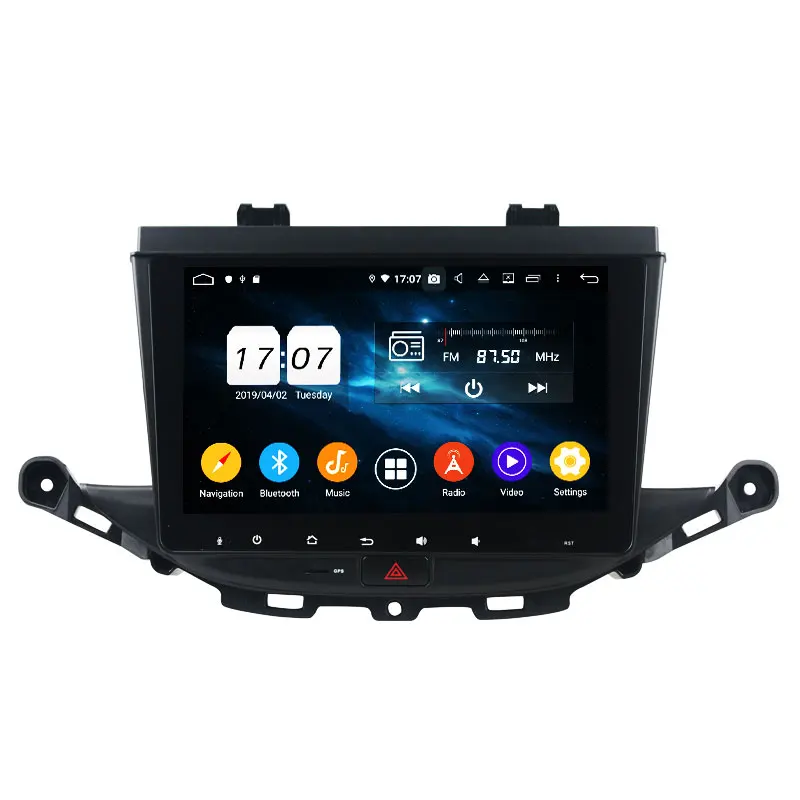 KD-9010 1din приборная панель android 9 0 Авто Радио автомобильный DVD с gps wifi для opel ASTRA K