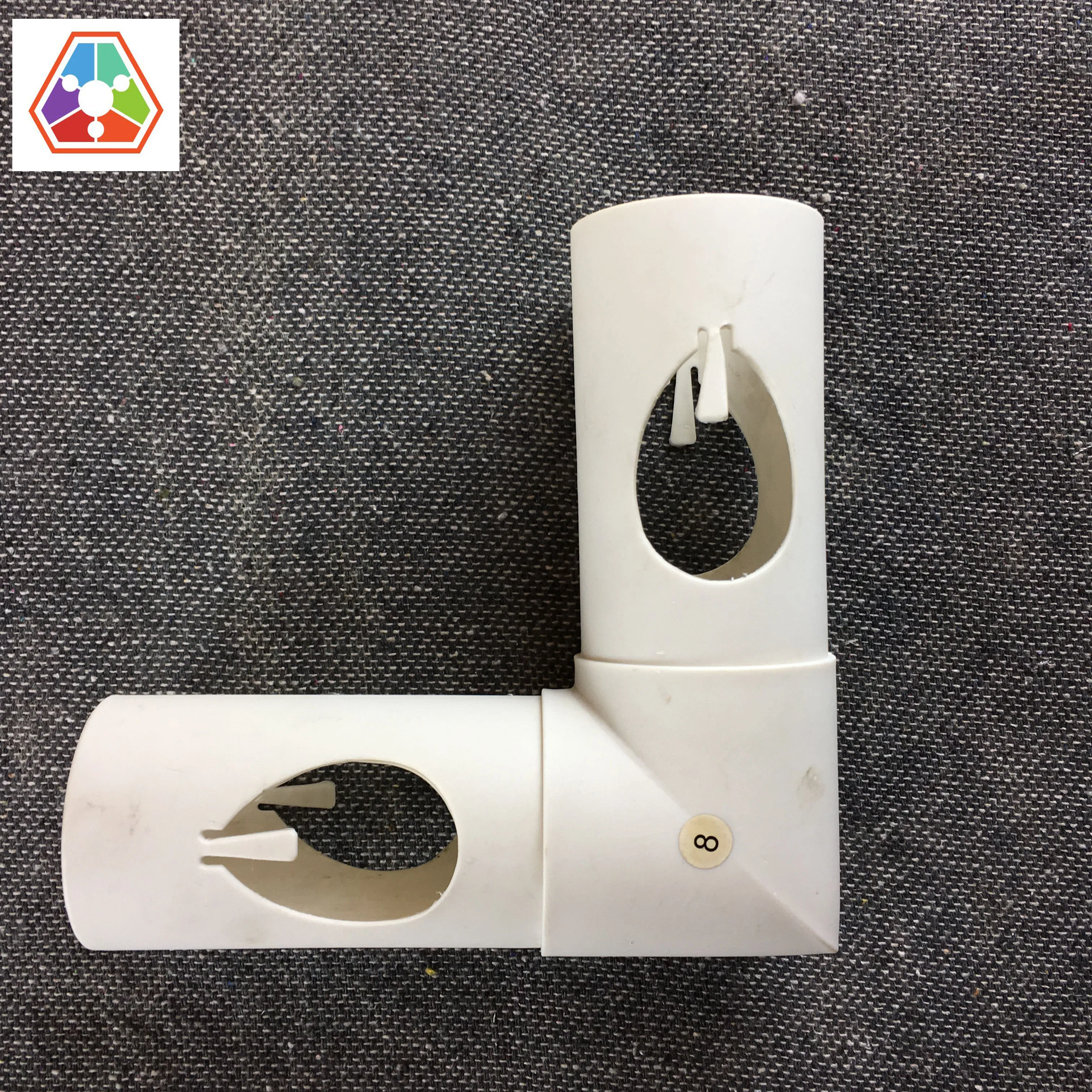 High quality tent plastic connector plastic tubing connectors