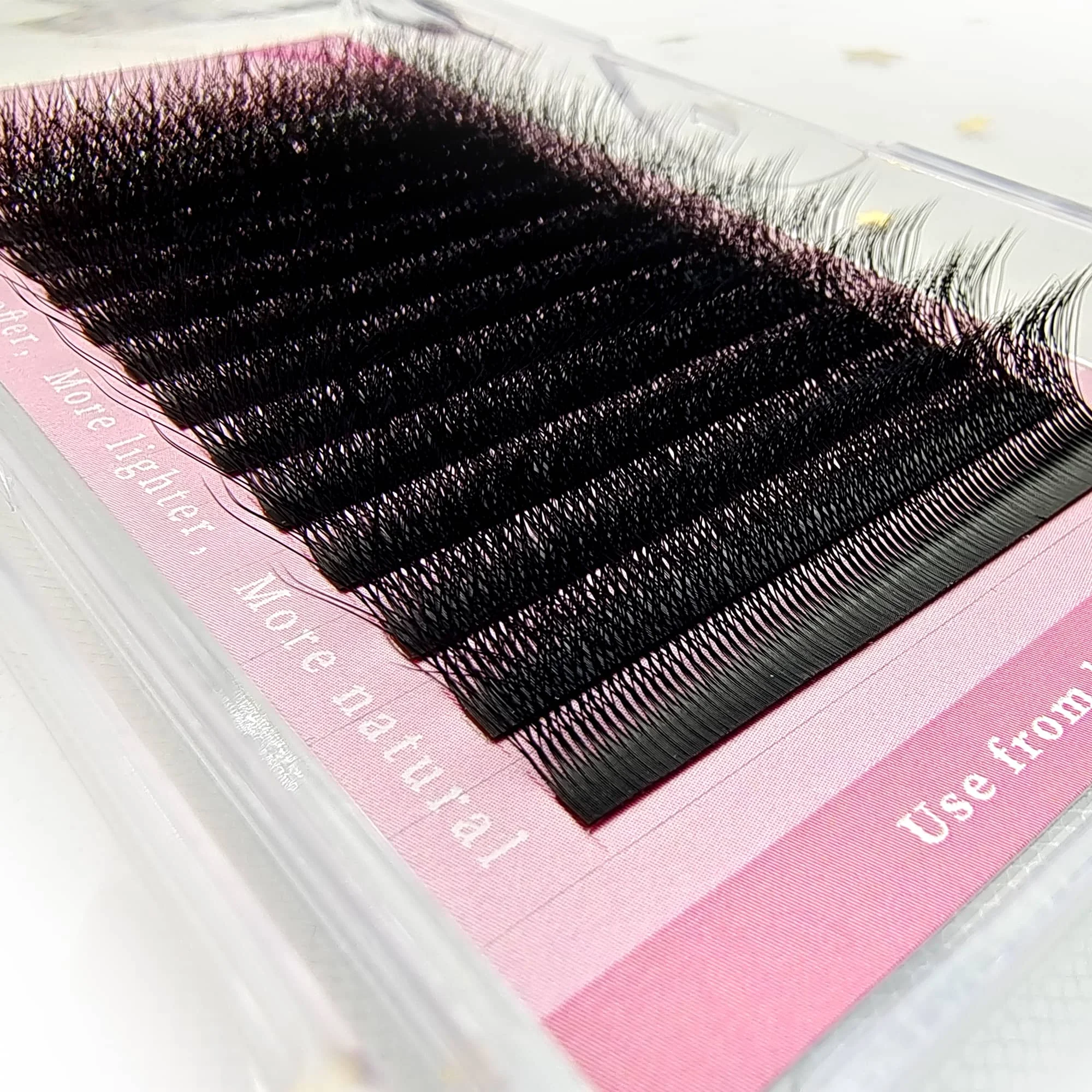 Wholesale Customization YY W Shape Lash Extension Mesh Cilios Hand-woven Clover 05 07 C D L Lash De Pestaas Cilia YY Lash