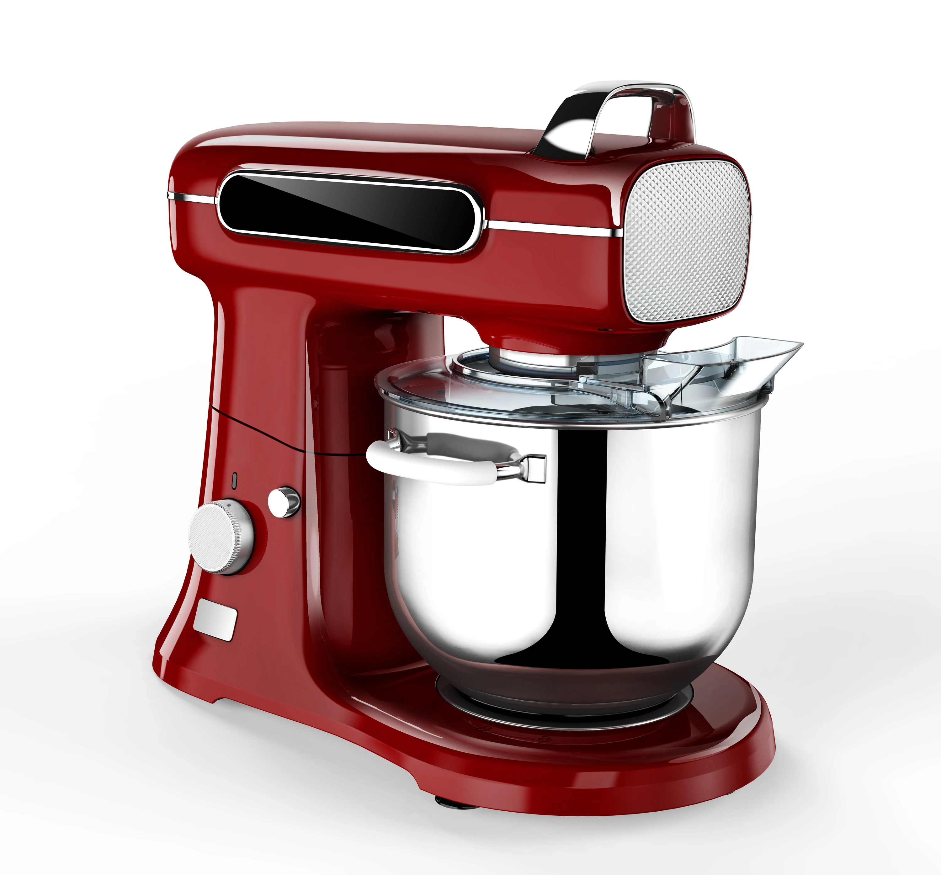 Die Cast Stand Mixer Pizza Bread Dough Mixer Kitchen Electric Planetary Cake Baking Food Stand Mixer DC motor 1500W