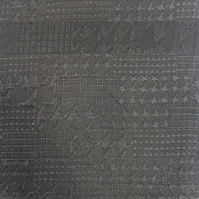 ABAYA FABRIC MANUFACTURER SUPPLY New Variety of Polyester Jacquard Women Korean Black Abaya Fabric for Fashion Dress