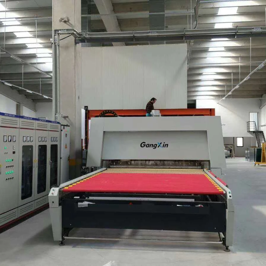 Tempering Furnace Energy-saving GX-P Tempered Toughened Glass Flat Glass 2022 New Product 2020 500-1170kw 8sets/month 4-19mm