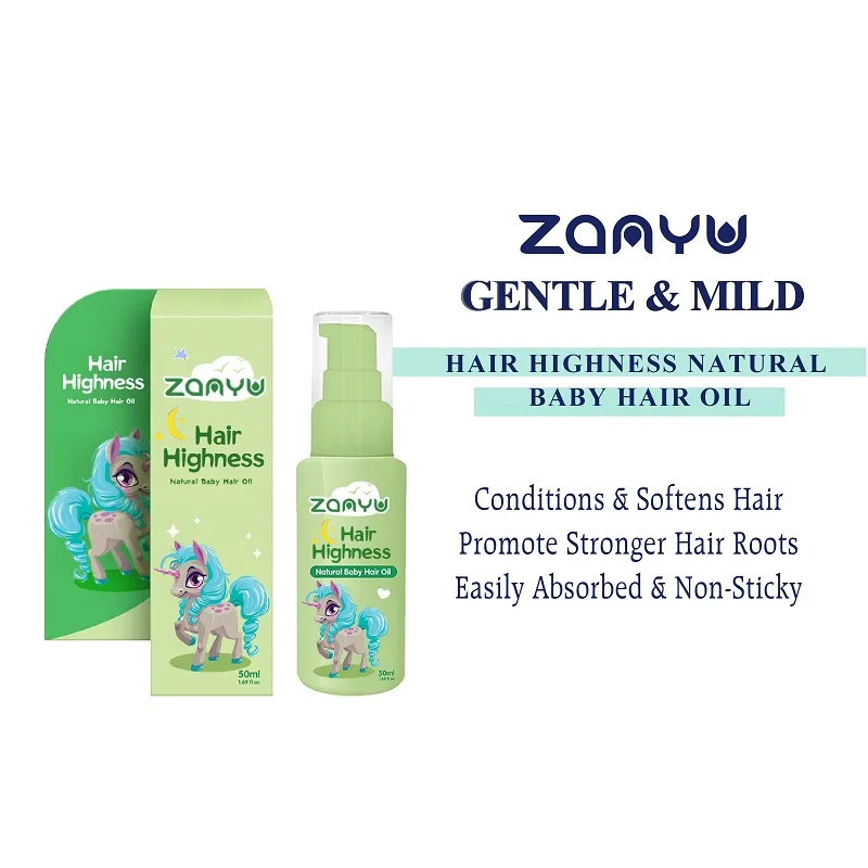 OEM Professional Softens Hair Baby Massage Oil Skin Hair Care Natural Baby Hair Oil
