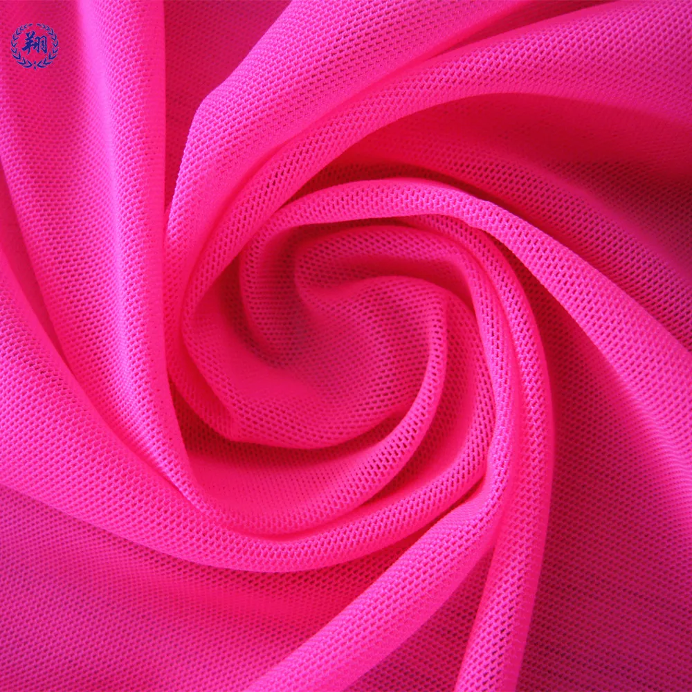 N045PB2 95%nylon 5%spandex Stretch Power net Mesh 90 Square Gram For Women Lingerie Underwear Fabric