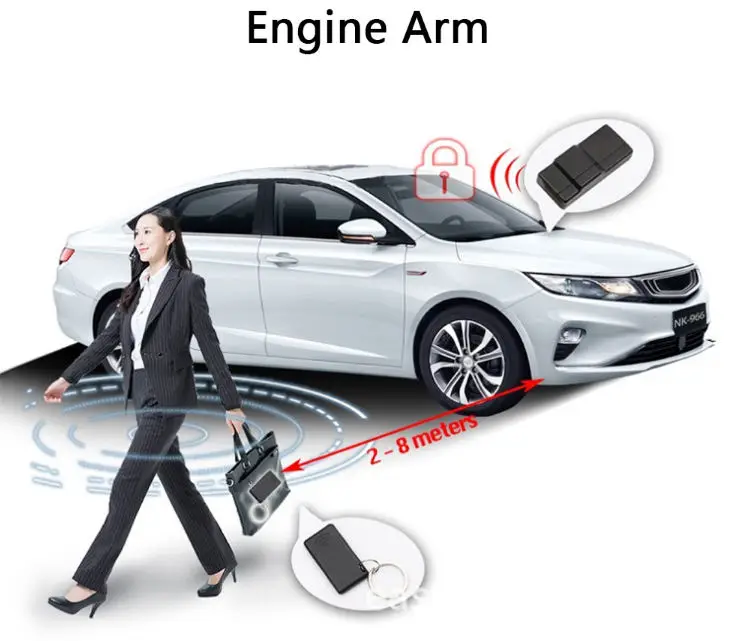 Car Immobilizer RFID Relay 2.4Ghz Anti Theft Anti Hijacking Cut Off Oil Cut Power Engine Lock Car Alarm Security System