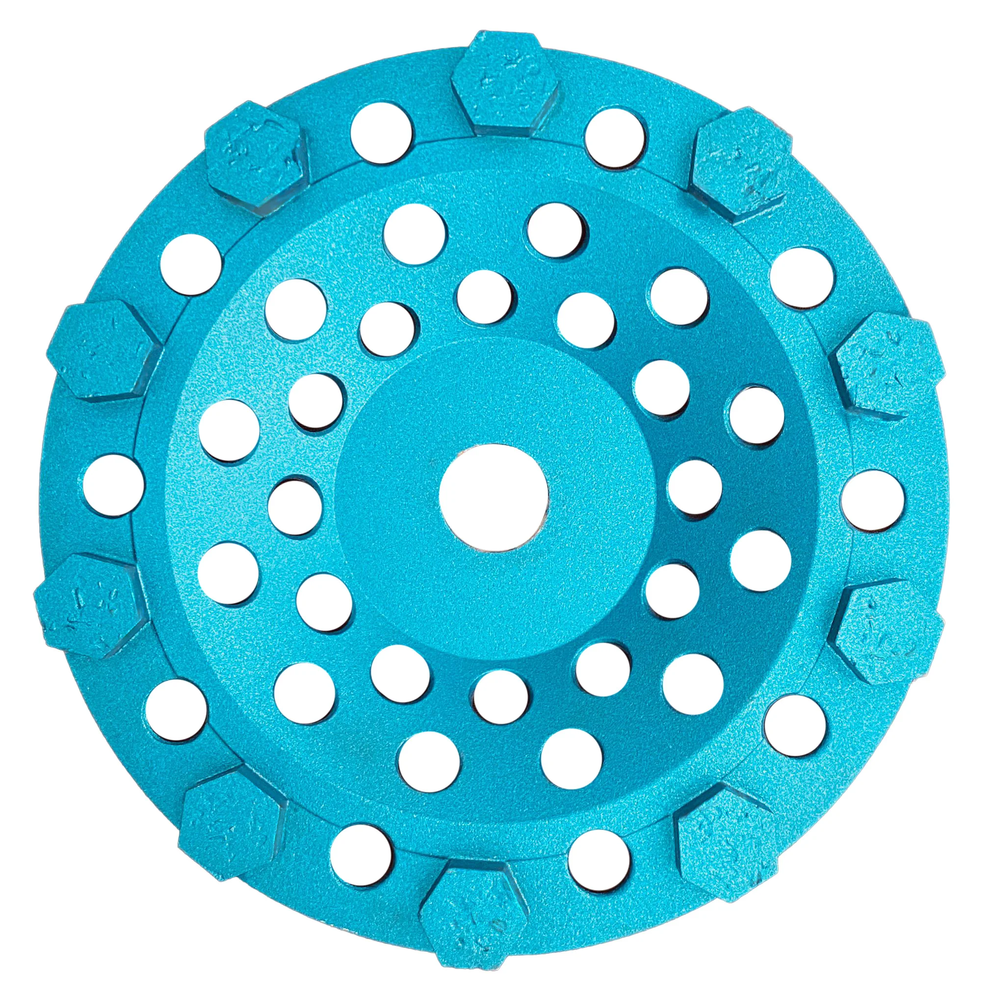 High Quality Diamond Grinding Cup Wheel With PCD Segment For Epoxy Floor Grinding Glue Mastic and Paint With  Angle Grinders