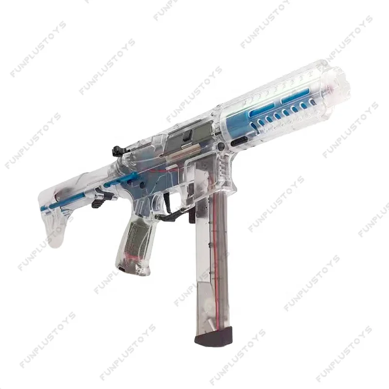 XWS AK105 Electric TOY GUN 7MM GEL Ammos AUTO Shooting Blaster Balls Splatter Launcher Fighting Game SAFE Kids Playing Toy
