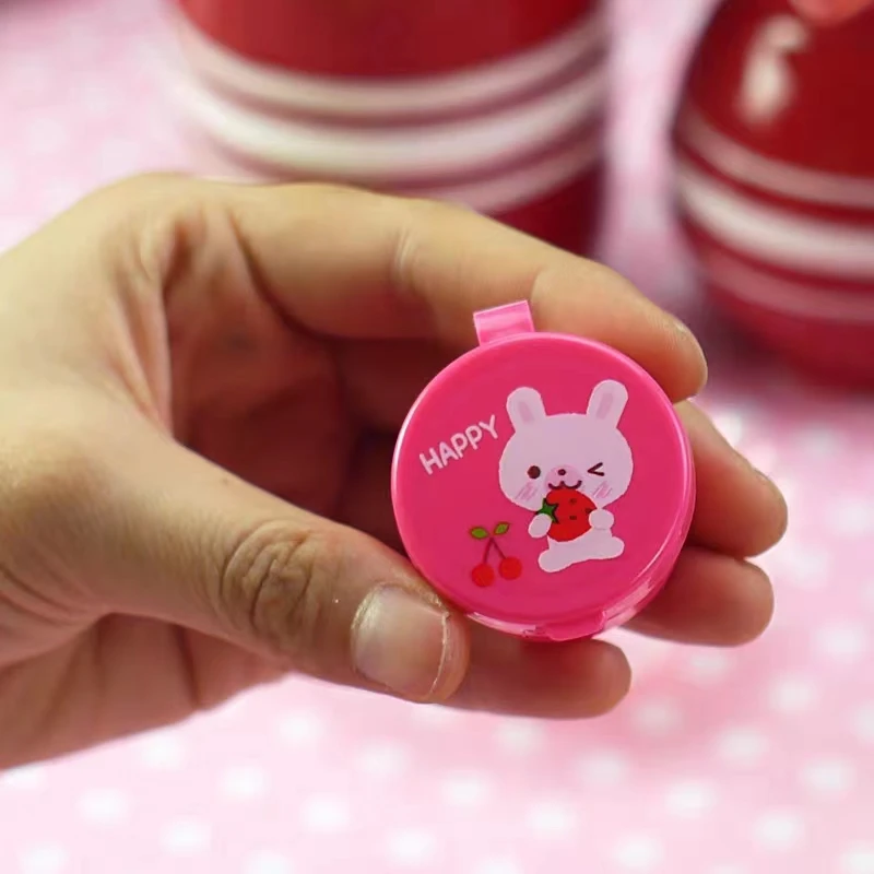 4pcs BPA Free Mini Sauce Bento Bottle Cut Animal Plastic Food Container