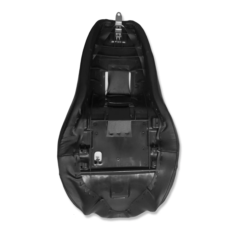 Комфортное сиденье для водителя и пассажира мотоцикла, 2 дюйма, для Harley Touring Street Glide Road King 2007-2015