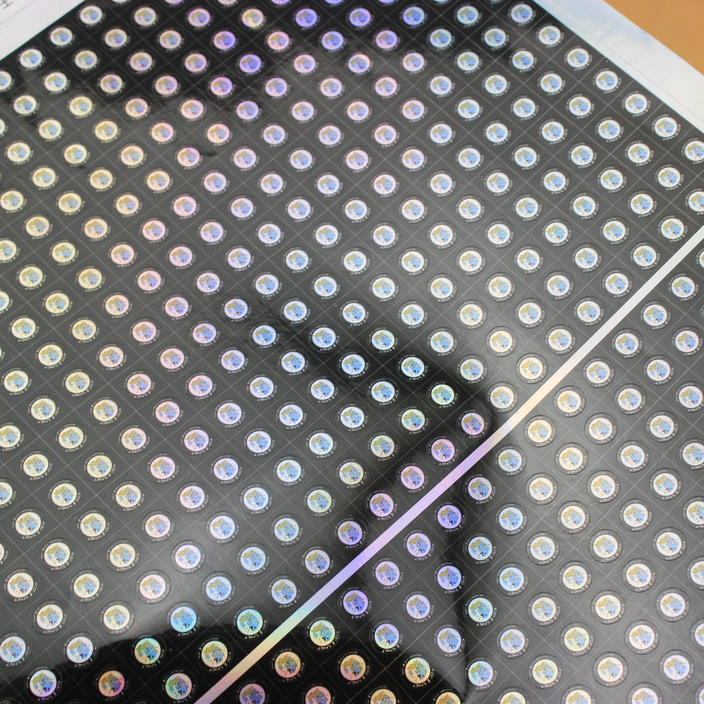 OEM/ODM Free design custom printing with holographic logo Gen Pharma labs steroid 10ml vial box label and vial paper sticker