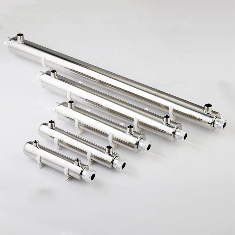 Manufacture 12GPM 55W  UVC 304 stainless steel ozone sterilizers  for other uv sterilization appliances