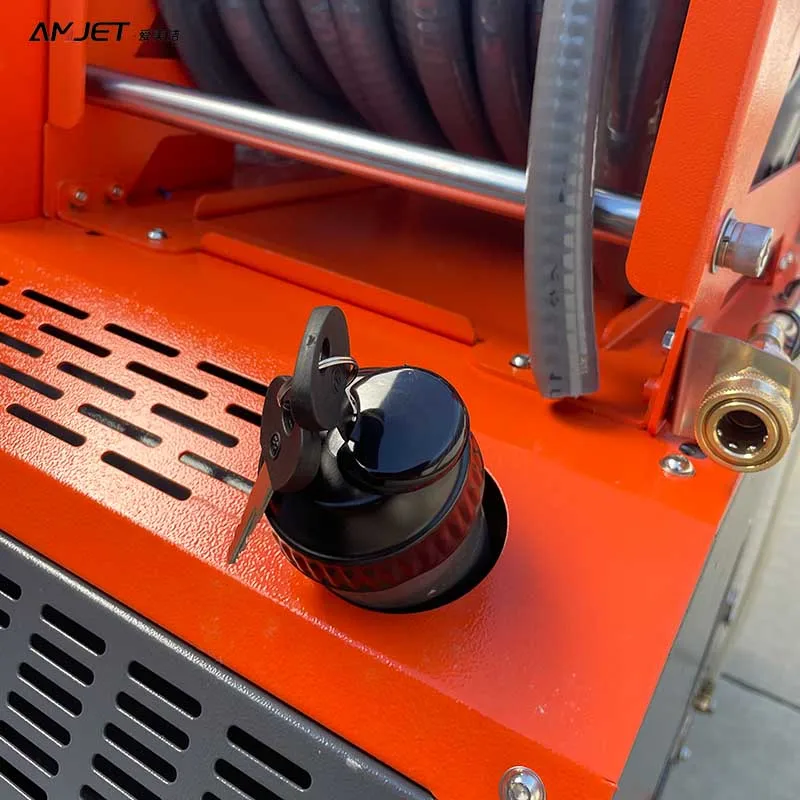 Powerful and efficient AMJET high-pressure pipe unclogger for solving various stubborn blockages